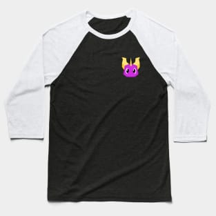 Spyro Chibi Lowpoly Baseball T-Shirt